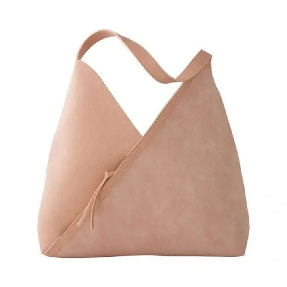 NWT Ulta Suede Tote Bag, Blush Mauve Faux Leather - Super Soft!